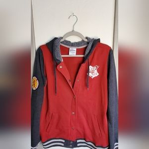 HARRY POTTER letterman jacket GRYFFINDOR official size LARGE